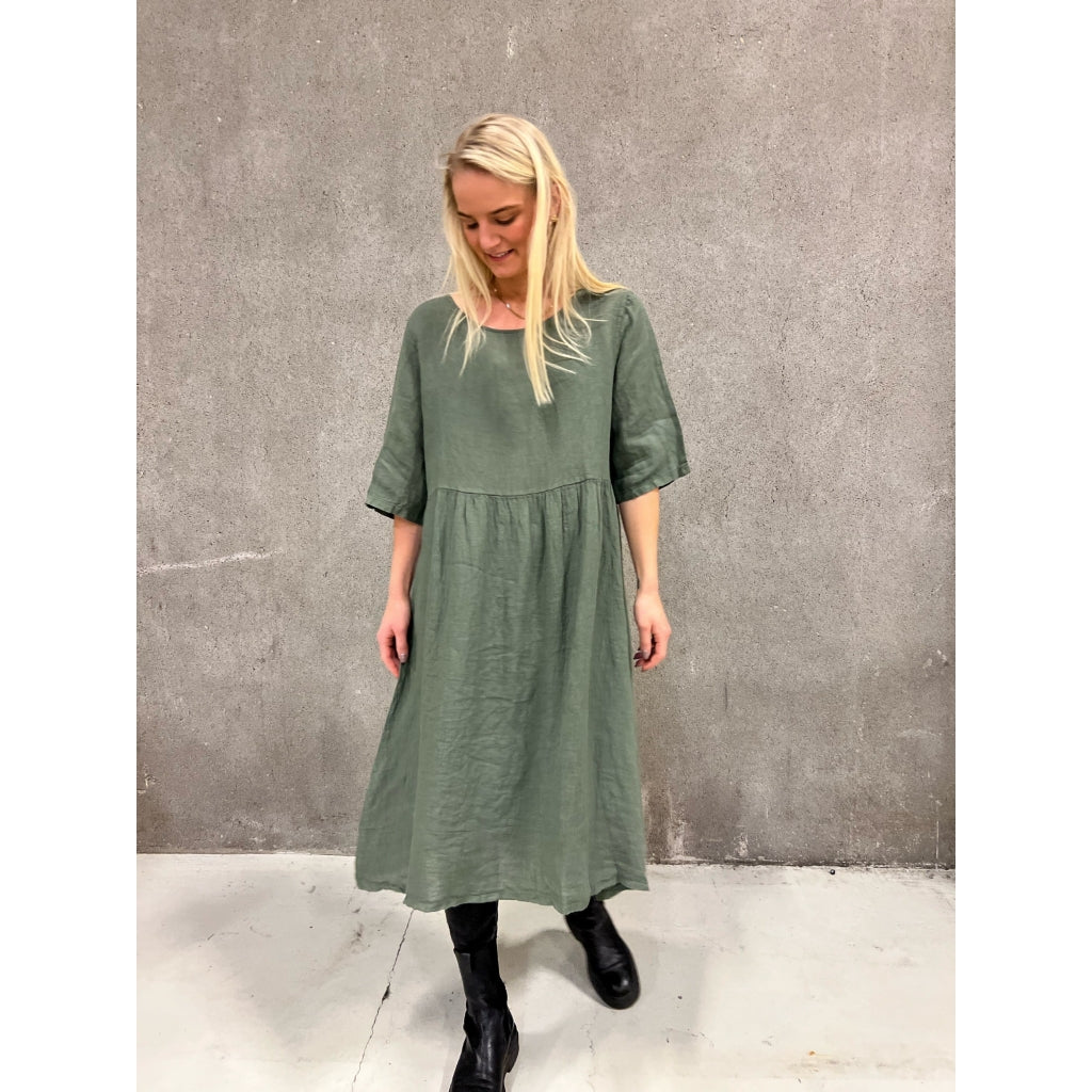 Marta Du Chateau dame kjole 92923 - Military Hot på udsalg