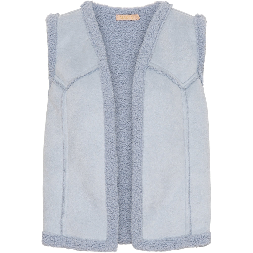 Marta Du Chateau dame vest MdcJohanne 85552 - Grey Mode