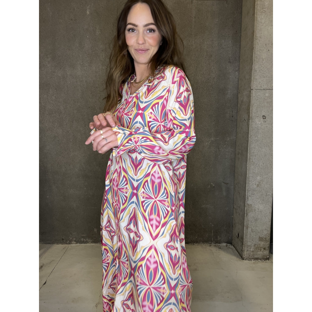 Marta du Chateau dame kjole 4991 - Fuxia new