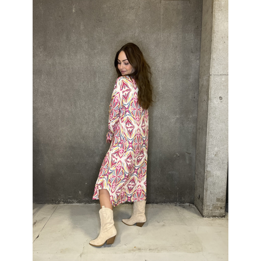 Marta du Chateau dame kjole 4991 - Fuxia new