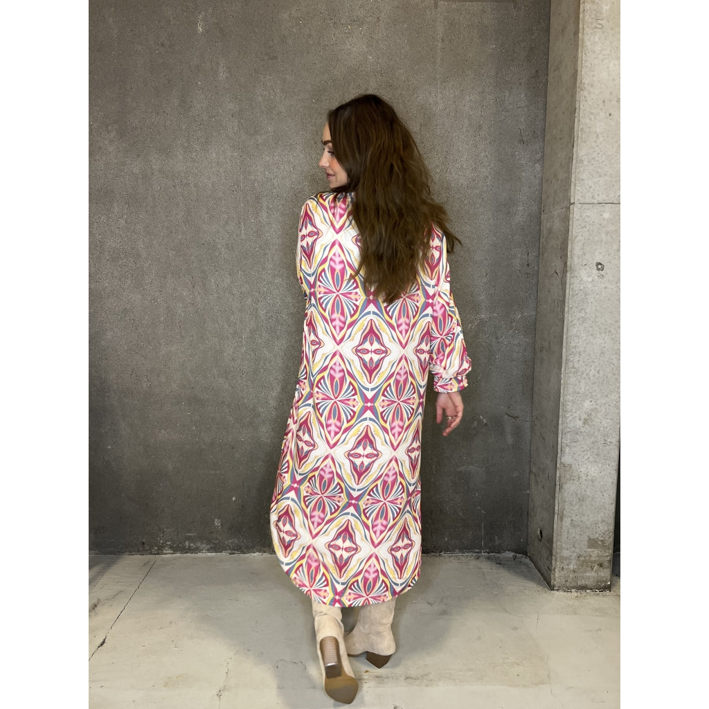 Marta du Chateau dame kjole 4991 - Fuxia new
