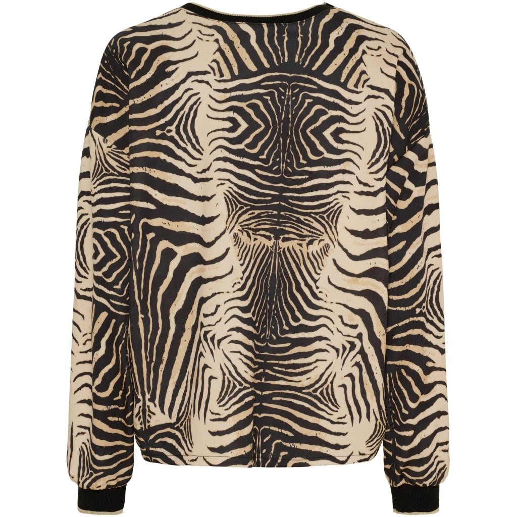 Marta du Chateau dame sweatshirt MdcAurelie 31908B - Nero6927