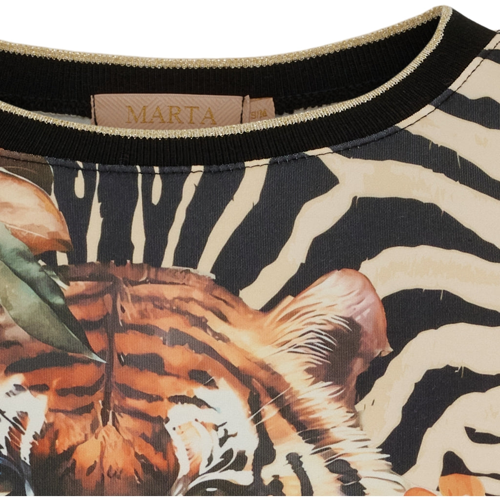 Marta du Chateau dame sweatshirt MdcAurelie 31908B - Nero6927