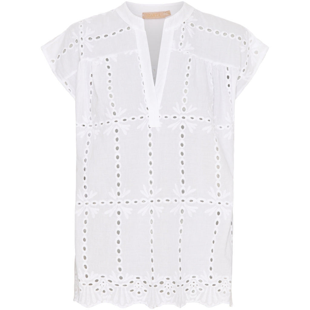 Marta Du Chateau dame top 4440 - SG White