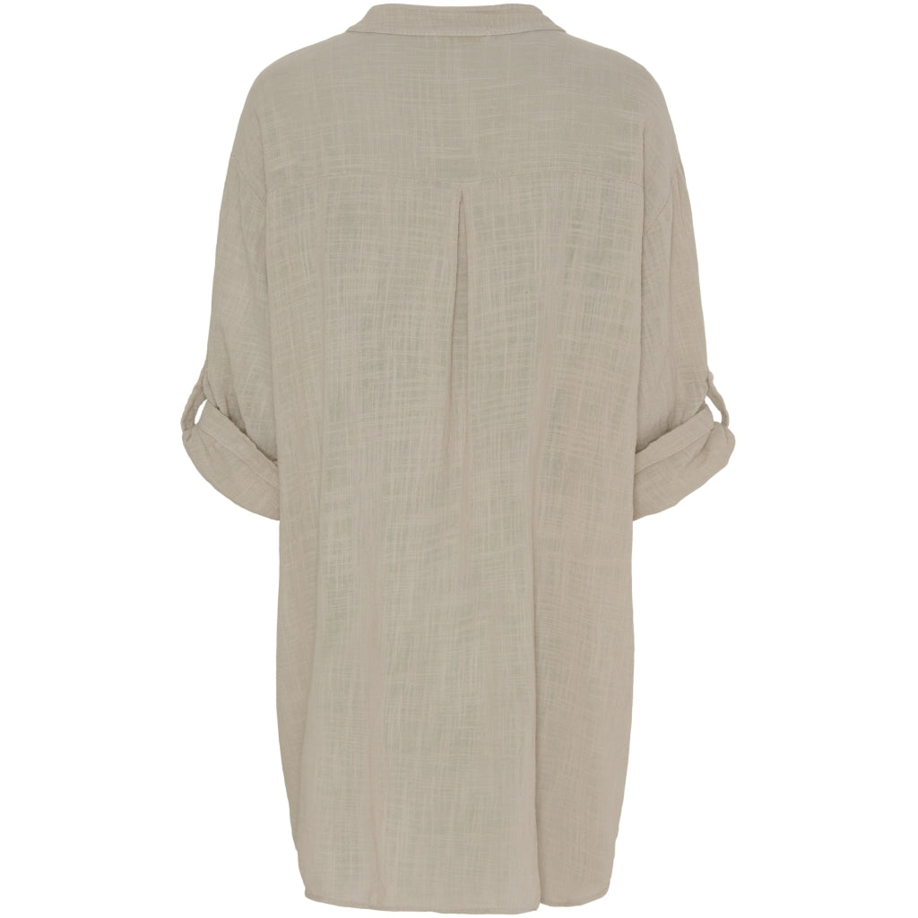 Marta Du Chateau dame skjorte MdcAdelheid - Beige Online Hot Salg