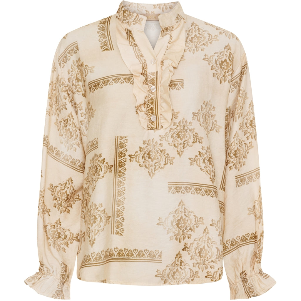 Marta du Chateau dame bluse MdcJoceline 5891 - Beige462