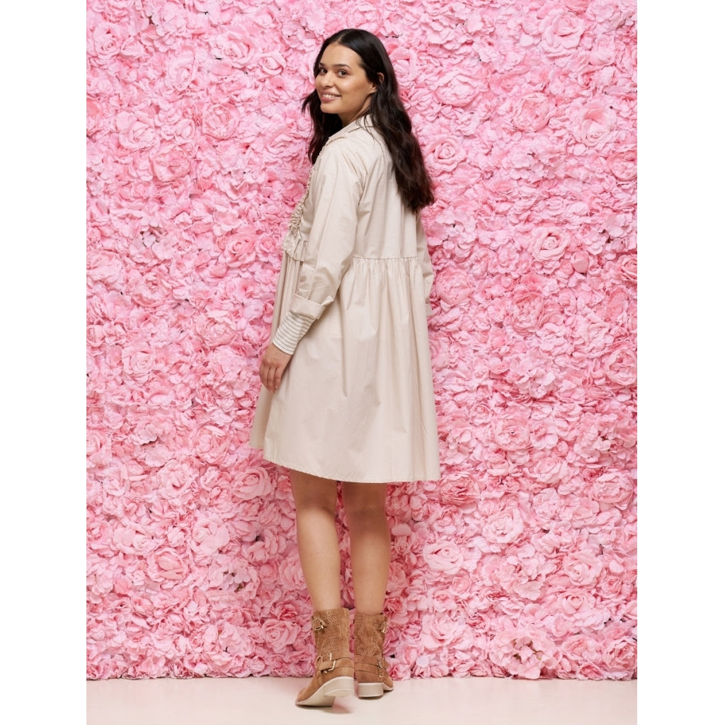 Marta Du Chateau dame kjole MdcViolet - Beige250