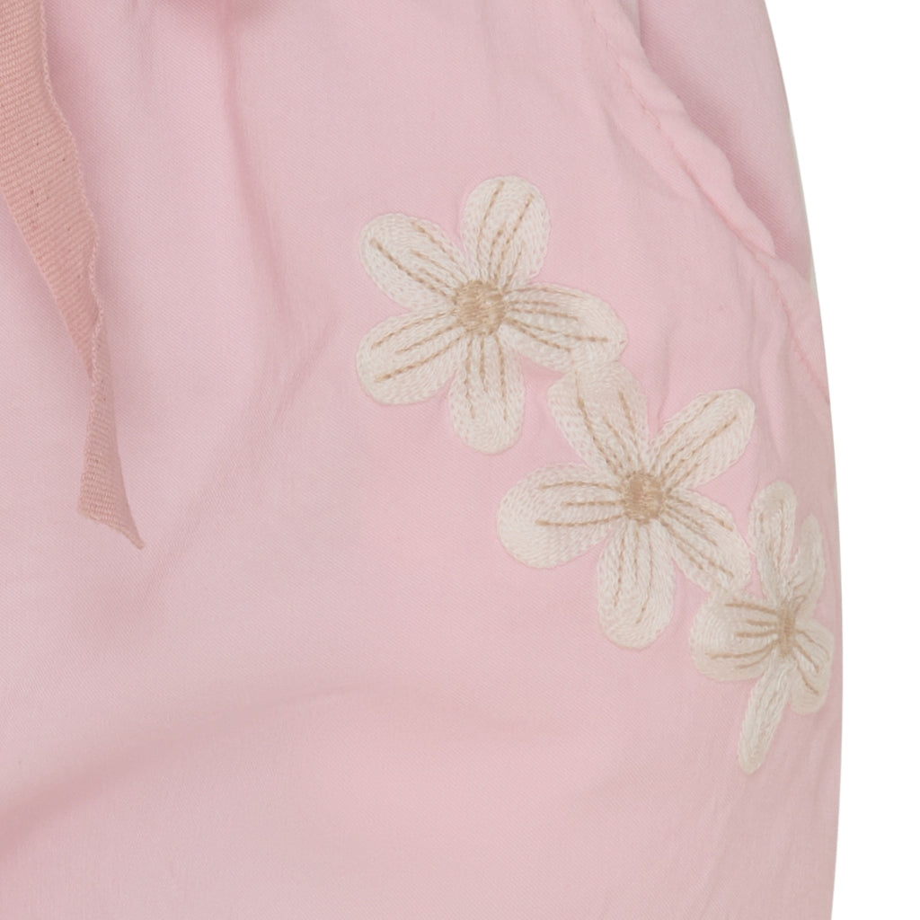 Marta Du Chateau dame shorts MdcRosetta - Baby Pink/White Flower