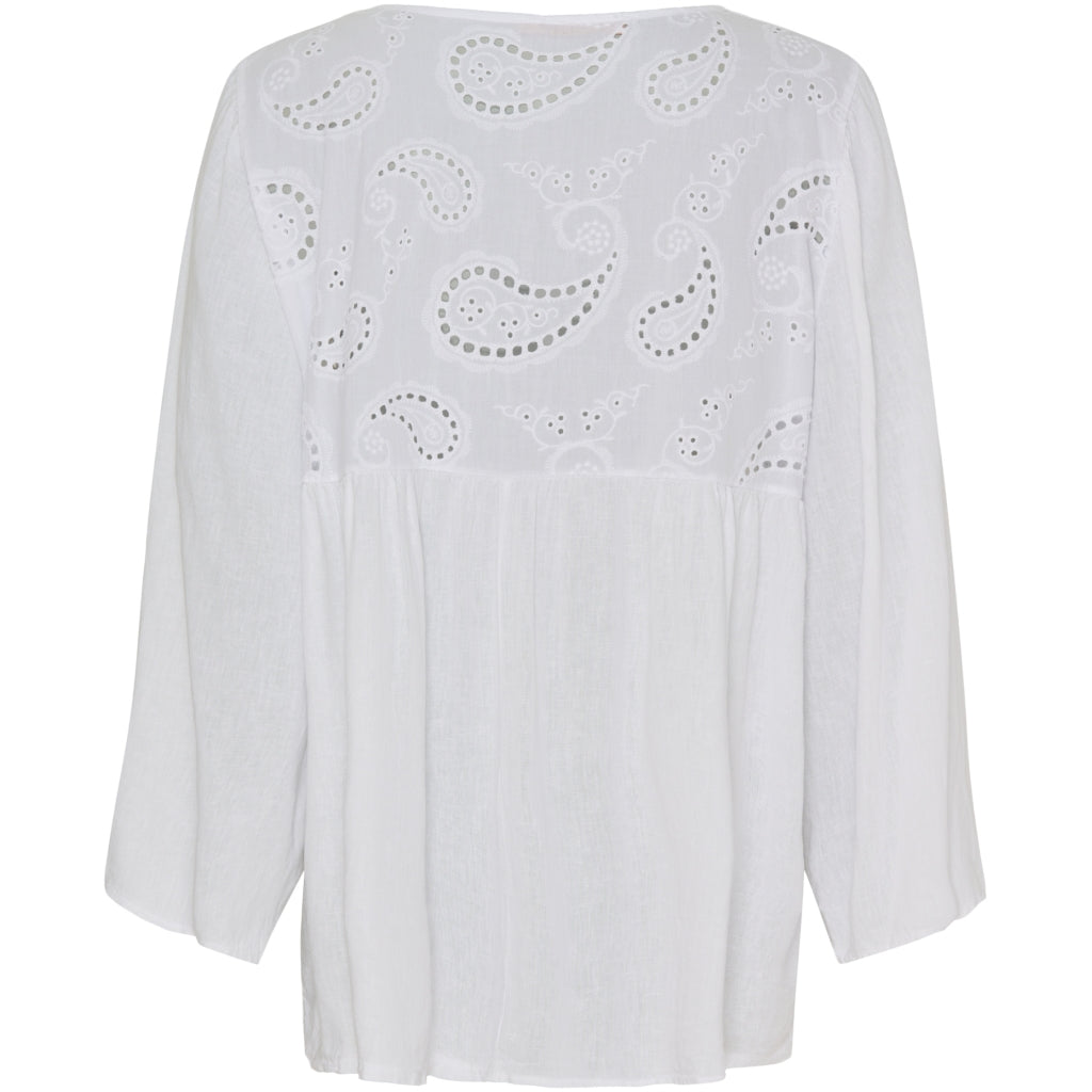 Marta Du Chateau dame bluse MdcCaterina 5616 - White