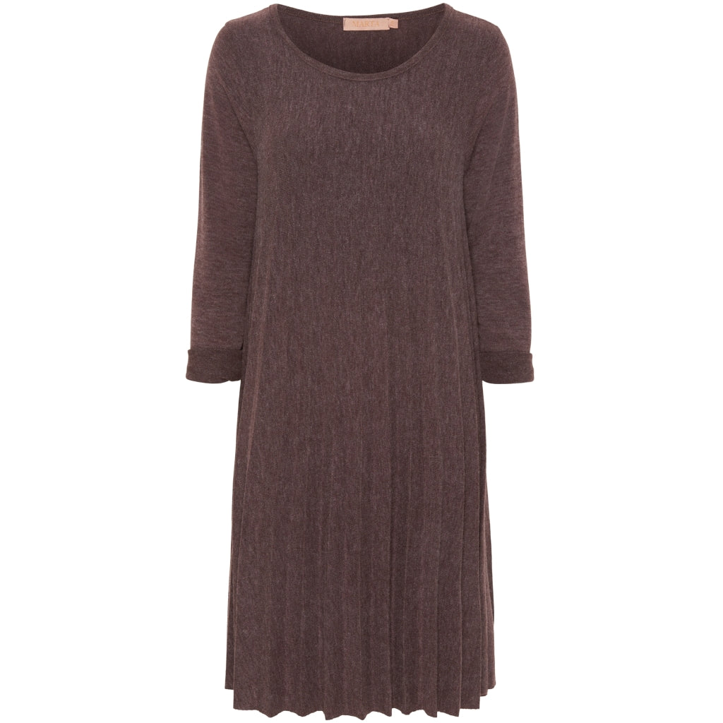 Marta du Chateau dame kjole 71653 - Brown