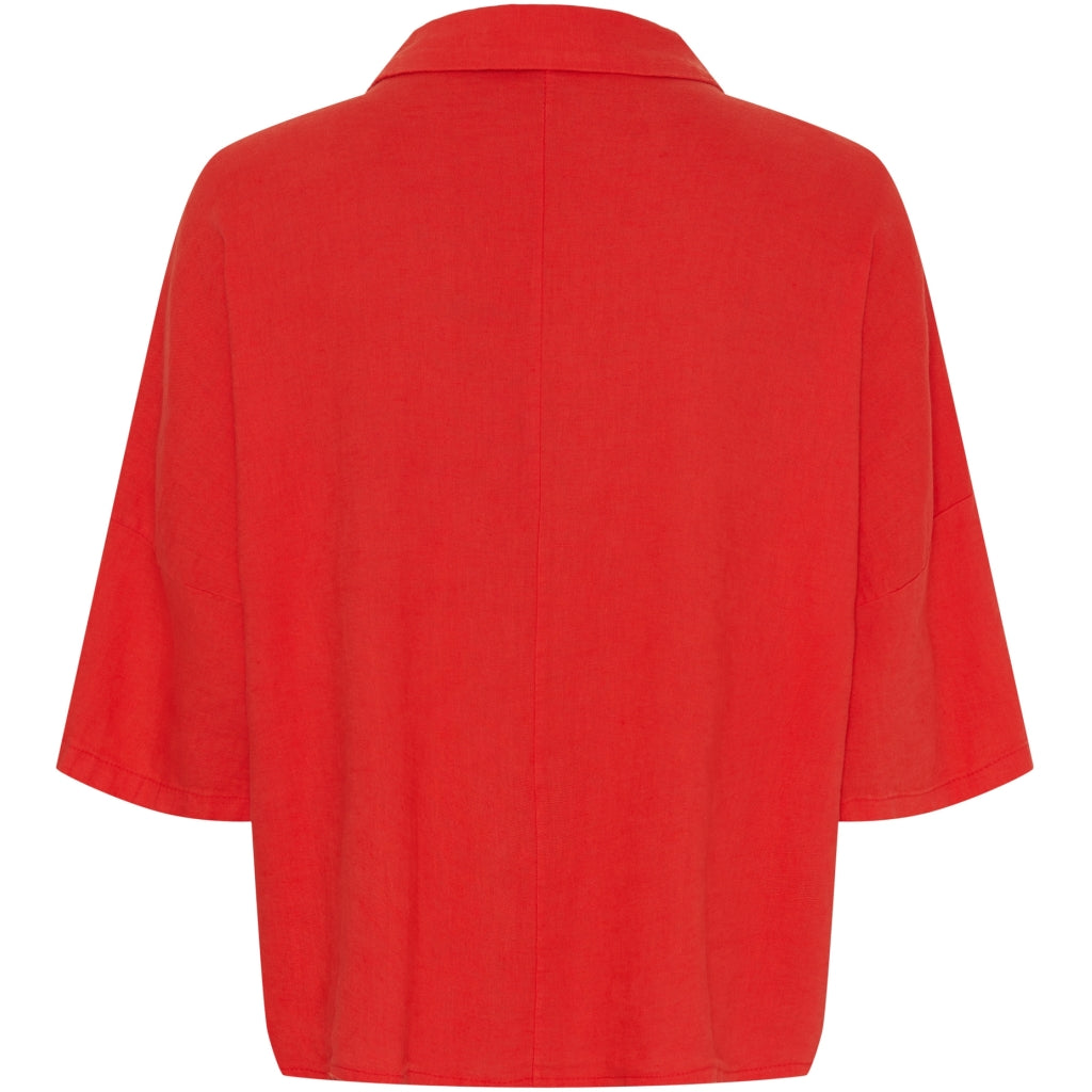 Marta Du Chateau dame skjorte MdcMinna - Red