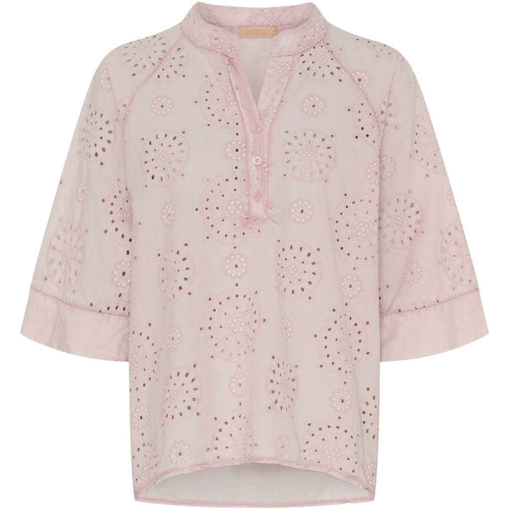 Marta Du Chateau dame bluse MDCTania - OldRosa8324
