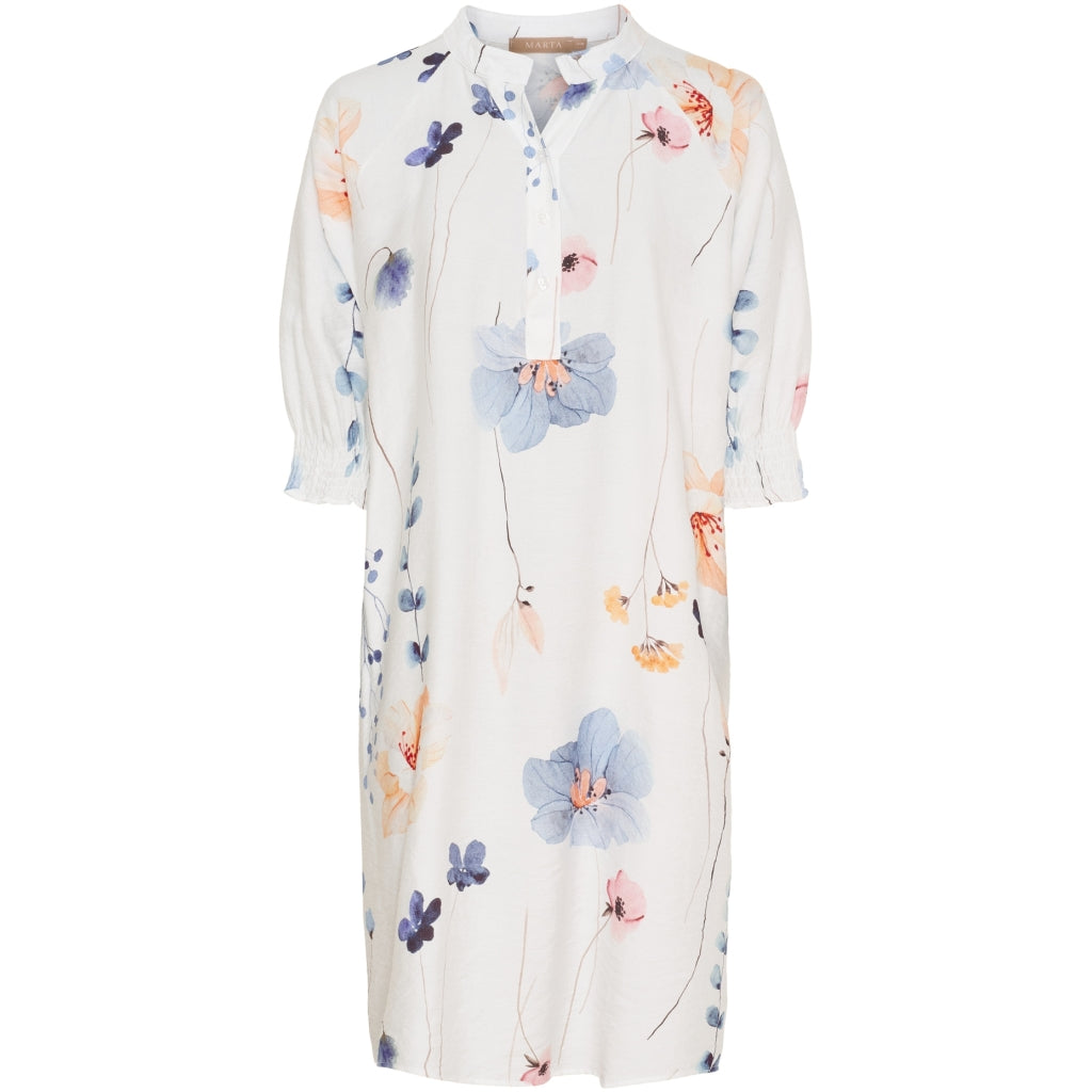 Marta du Chateau dame kjole MdcAmelia 7122 - Bianco1373tpq Online nu